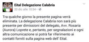 Antonio Colonna  EITAL calabria