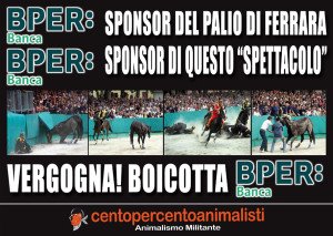 BPER sponsor del palio di Ferrara